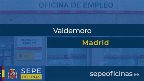 contactos valdemoro|Oficina de empleo Valdemoro